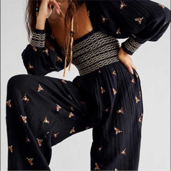 Free People Pants - ISO FREE PEOPLE BLACK DAHLIA JUMPSUIT